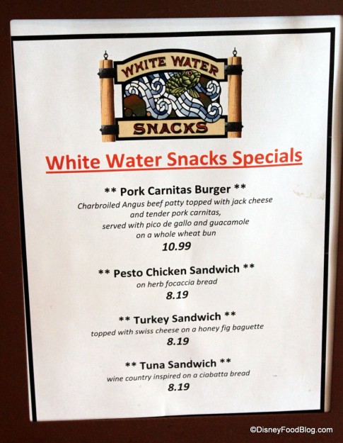 Hot Sandwich Specials
