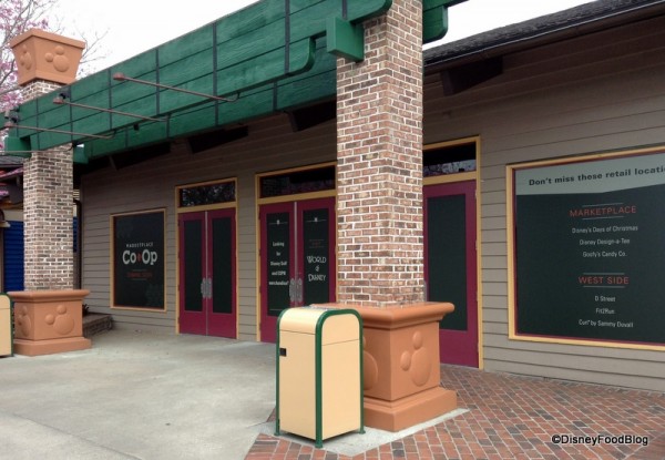 Former location of Team Mickey