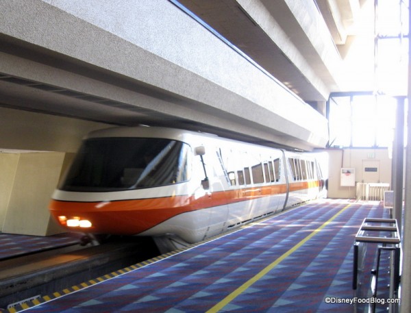 Monorail Orange at Disney's Contemporary Resort