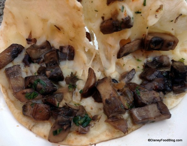 Inside of Quesadilla