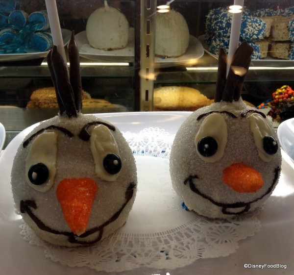 Olaf Candy Apples