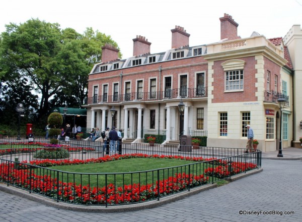 Back of the UK Pavilion