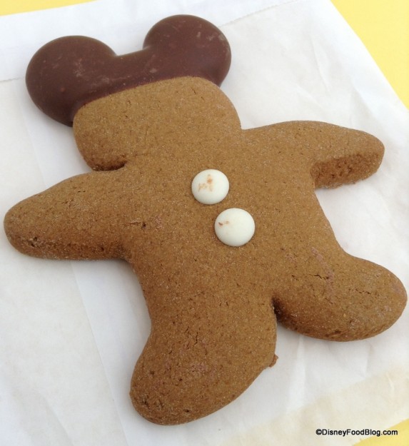 Gingerbread Mickey Cookie