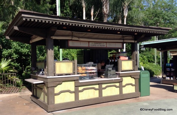 Kiosk before entering Animal Kingdom