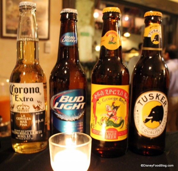 Selection of beer