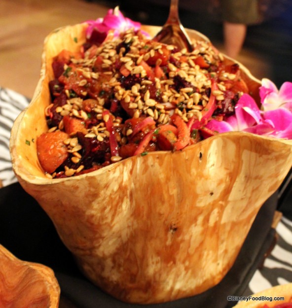 Roasted Beetroot Salad with Sunflower Seeds