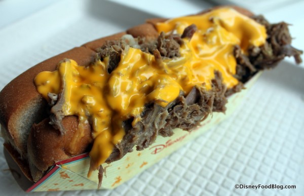 Philly Cheese Steak Hot Dog