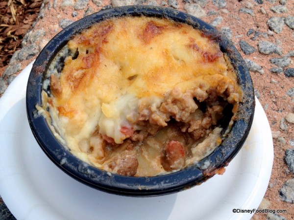 Vegetarian Moussaka --Inside