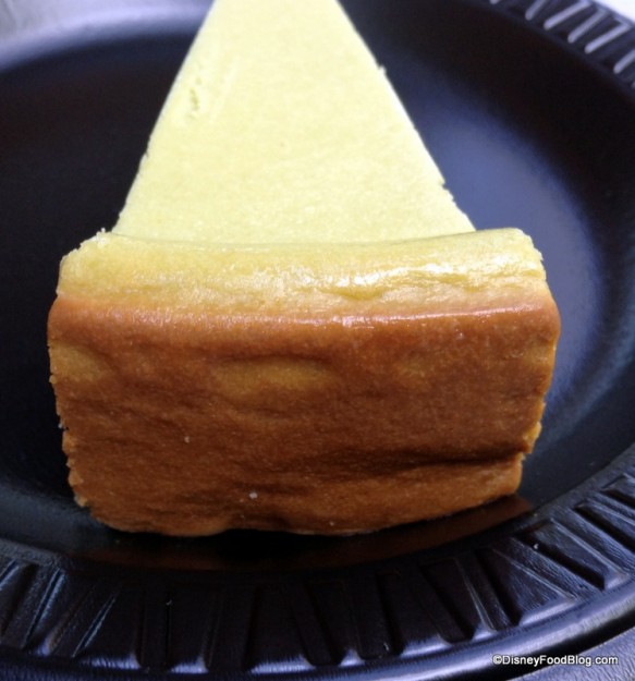 End of Green Tea Cheesecake