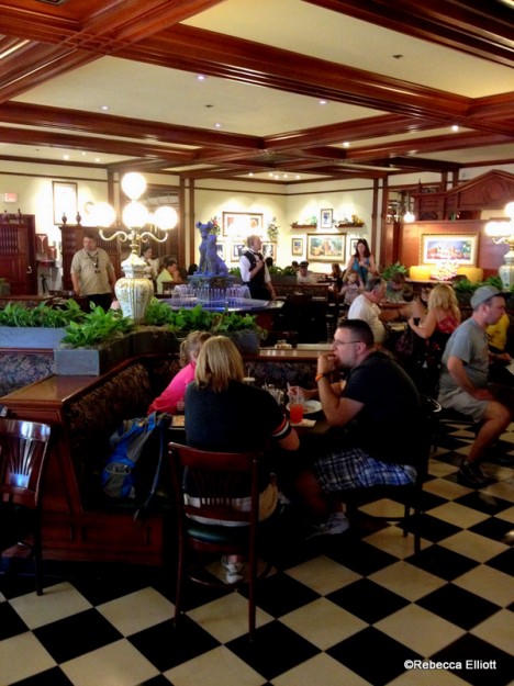 The Restaurant is Regularly Busy