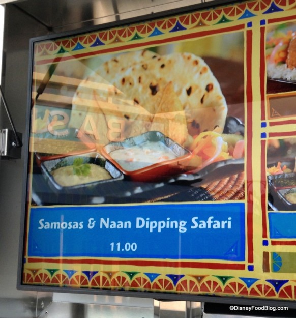 Samosas and Naan Dipping Safari on Menu