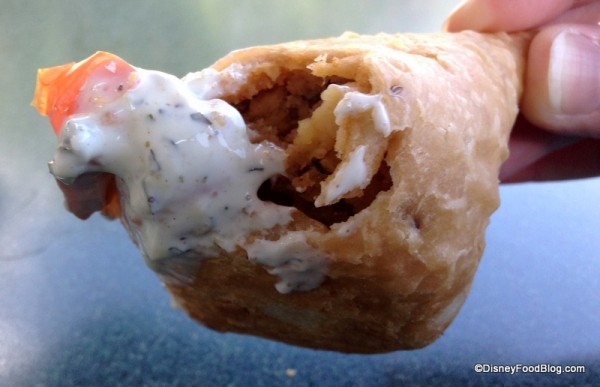 Samosa with Cucumber Raita