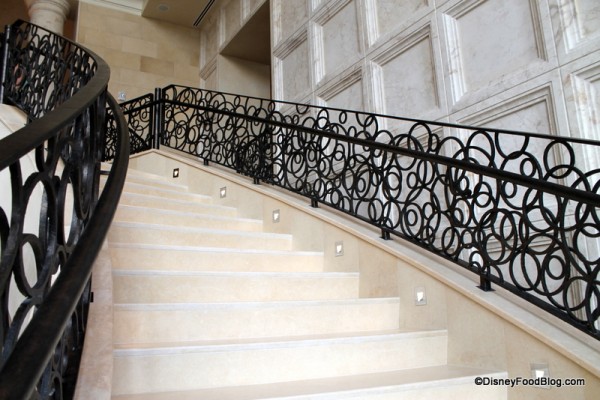 Stairwell to the lobby