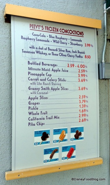 Peevy's Polar Pipeline Menu