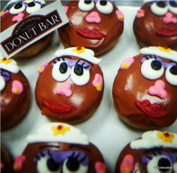 Mrs. Potato Head Donuts