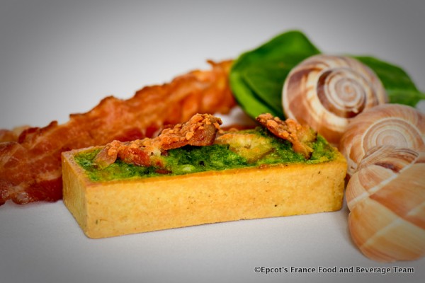Tartelette aux escargots