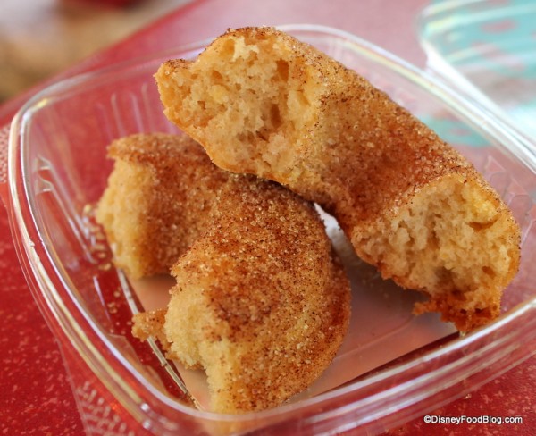 Cinnamon Sugar donut texture