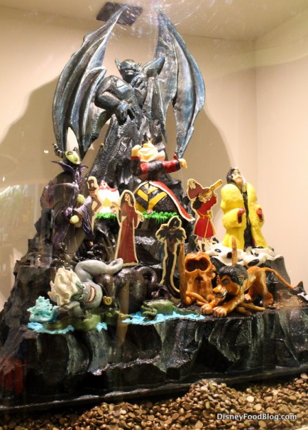 Disney Villians chocolate sculpture
