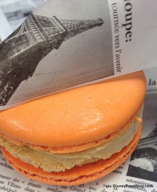 Artisan des Glaces Pumpkin Spice Macaron Sandwich