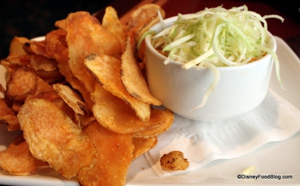 Buffalo Chicken Dip and Saratoga Chips