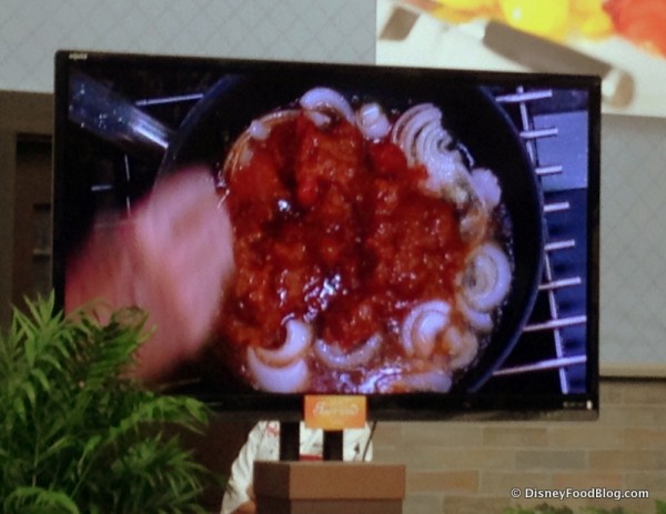 Preparing Chicken Tinga