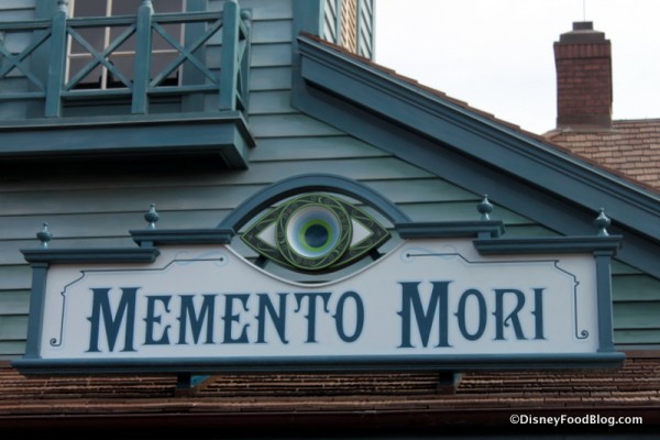 Memento Mori sign