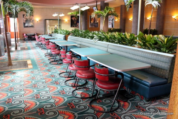 ABC Commissary seating