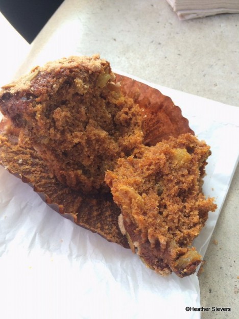 Pumpkin Muffin Close Up