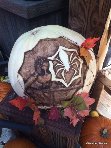 Jack Skellington with Spider Pumpkin