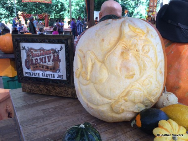 Alice in Wonderland Caterpillar Pumpkin