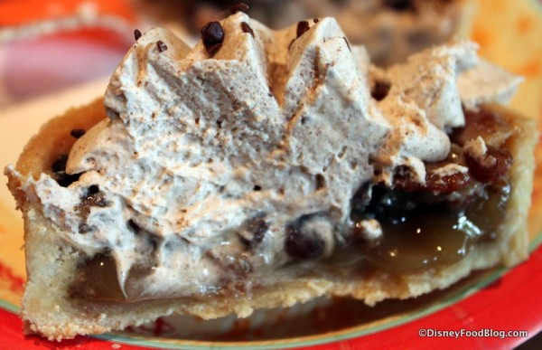 Pecan Tart -- Cross Section