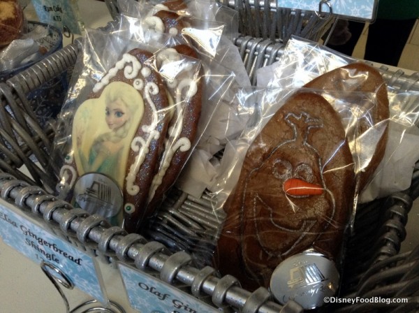 Elsa and Olaf Gingerbread Shingles