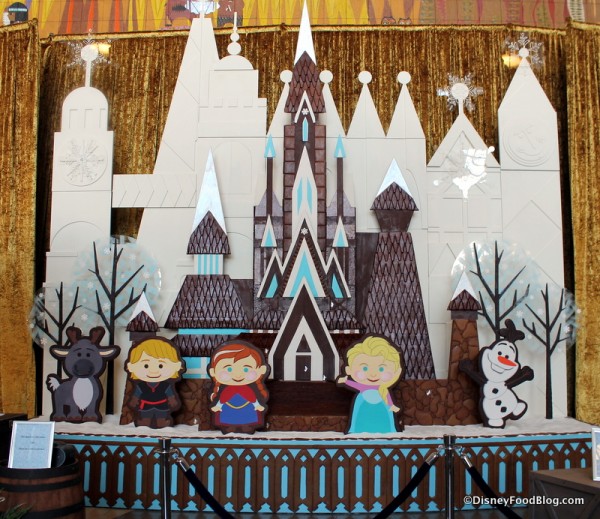 Contemporary Resort Gingerbread Display