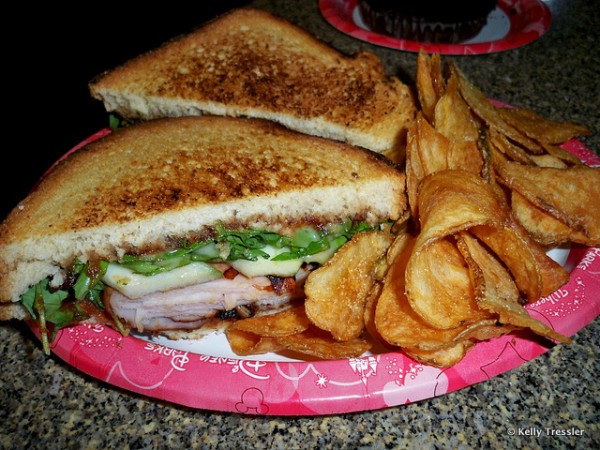 Hot Smokey Turkey Sandwich from Contempo Cafe