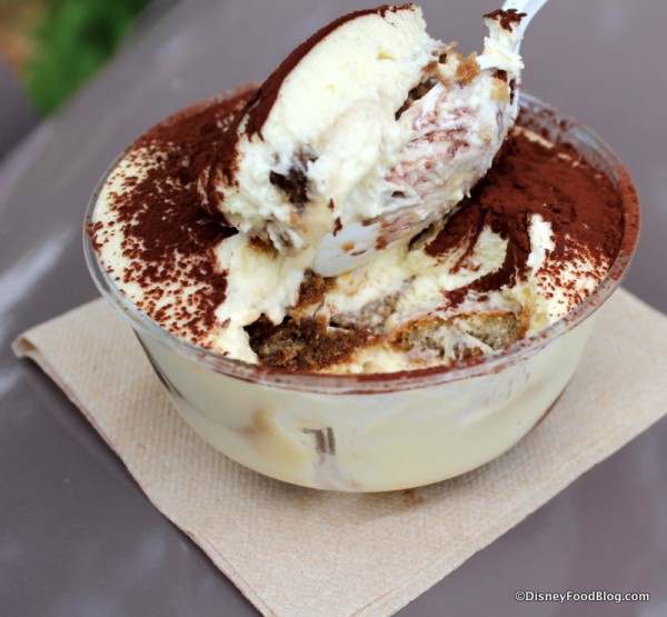 View of layers of the Tiramisu