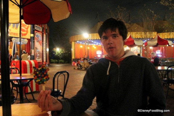 New Year's Eve Snack in New Fantasyland