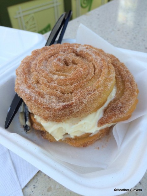 Churro Ice Cream Sandwich