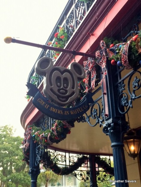 Mickey Waffle Sign