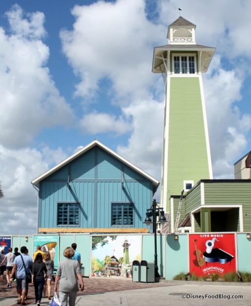 The Boathouse under construction
