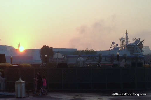 Morning at Magic Kingdom