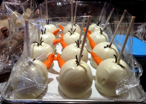 Olaf Apples in the making