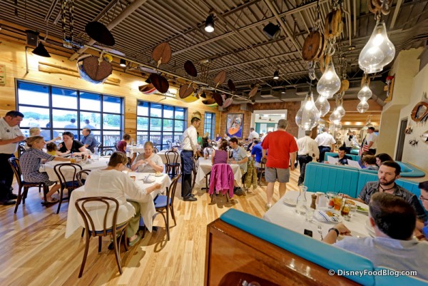 A Boathouse Dining Room 