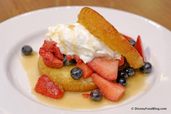 Whiskey Caramel Cornbread Cake -- Up Close