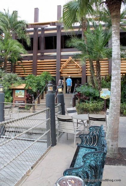 The line starts here