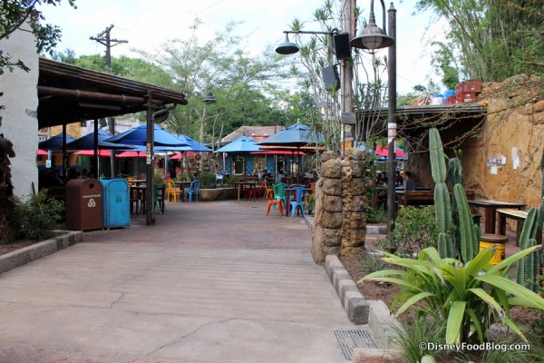 Side entrance to Harambe Market