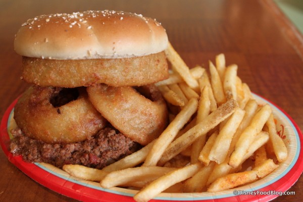 Sloppy Joe and Fries