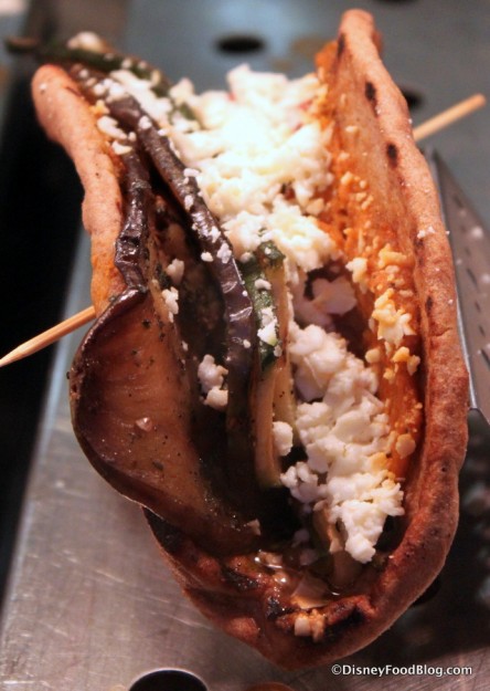 Vegetable Flatbread Sandwich