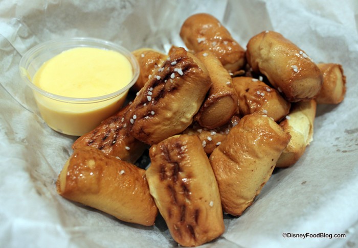 Pretzel Bites Close Up