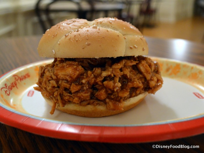 Barbecued Chicken Sandwich