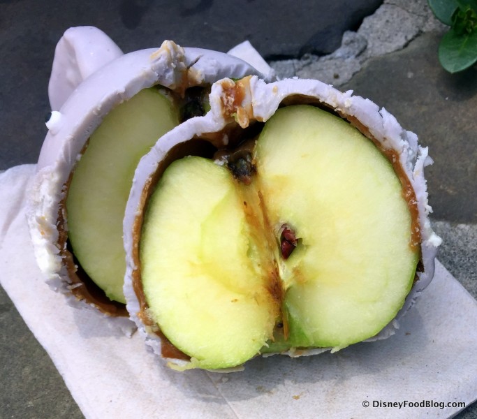Elephant Caramel Apple -- Cross Section